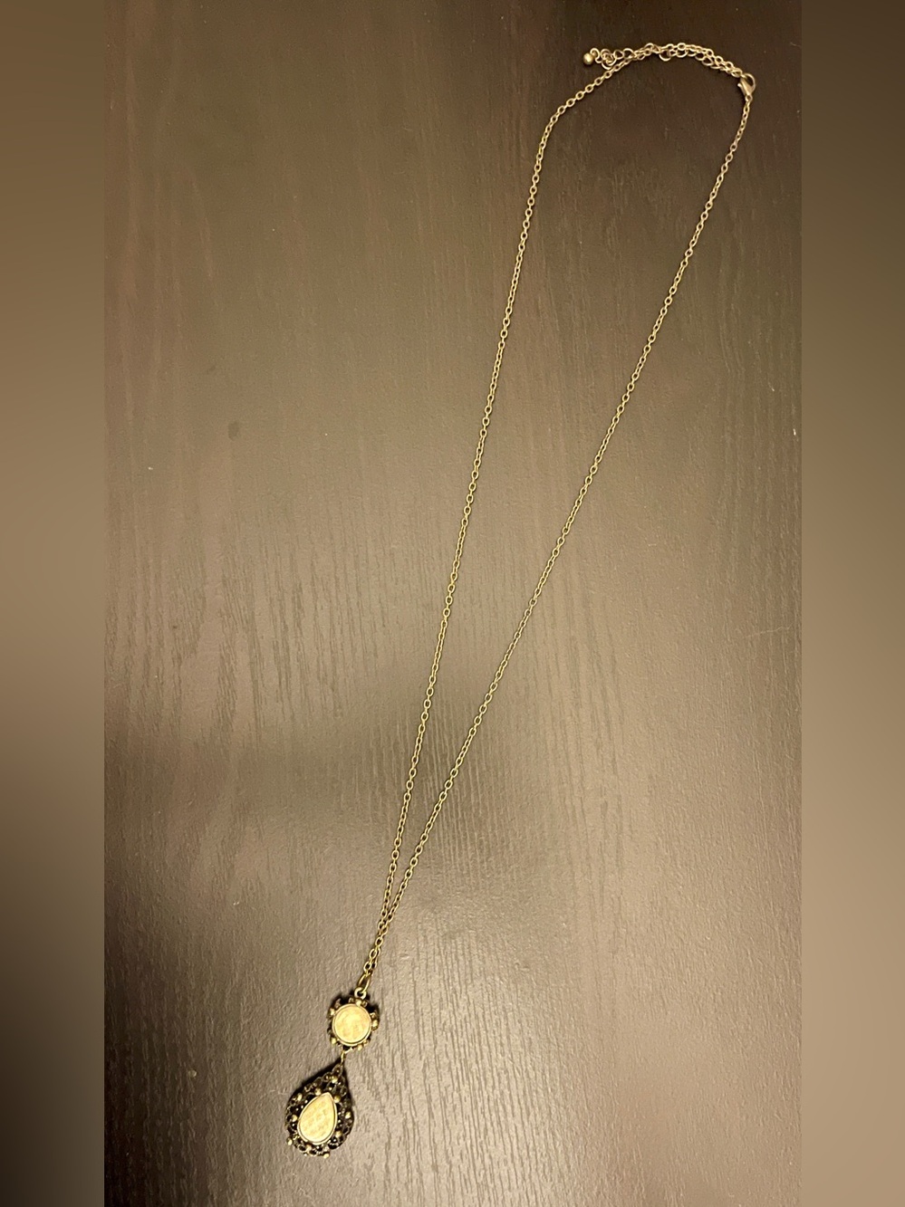 Vintage Pendant Gem Fashion Statement Necklace Boho